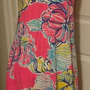 Lilly Pulitzer Pink Floral Mini Dress